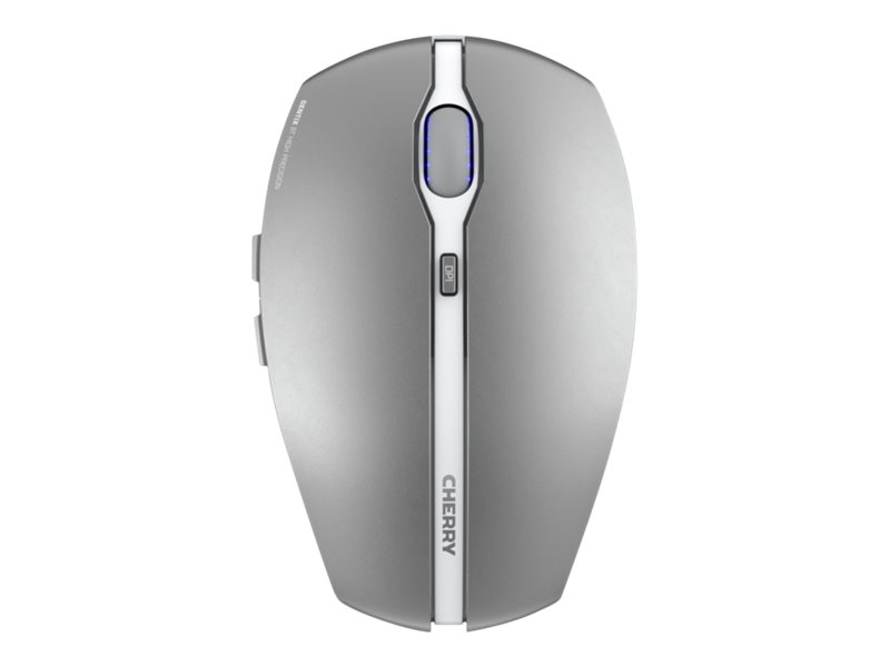 CHERRY Mouse GENTIX BT silver BT Multi-Device Funktion für bis zu drei Endgeräte